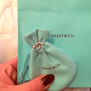 Authentic Tiffany & Co. sterling heart ring